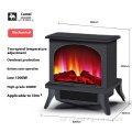 Europäischen Stil Kamel 3D Künstliche Elektrische Kamin Heizung Herd Ferngesteuerte Wohnzimmer Heizung Flamme Berg Flamme